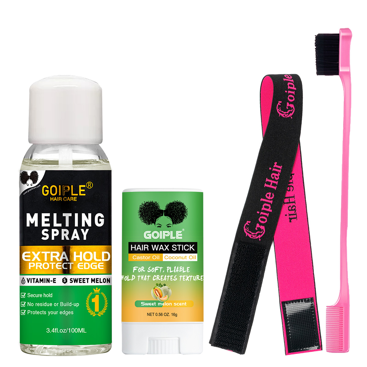 Hair Wax Stick - Spray de encaje para pelucas, adhesivo