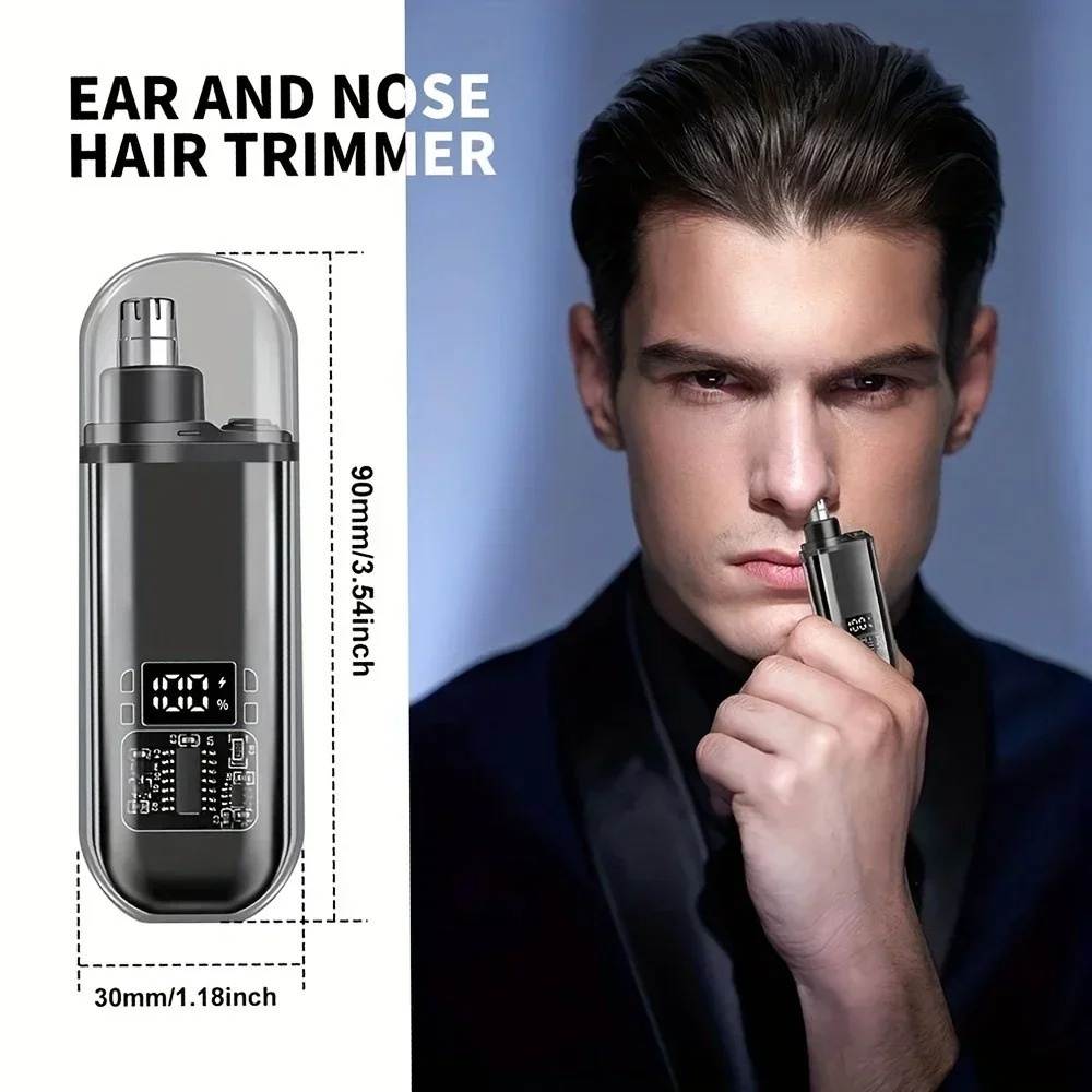 Men'S Grooming Hair Removal - Recortador Eléctrico de Vello Nasal y