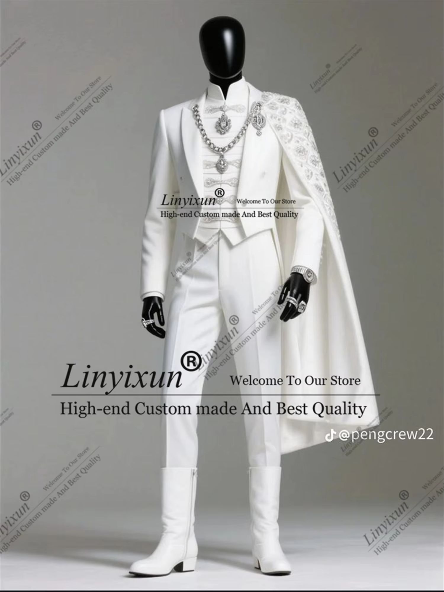 Men'S Grooming Edit - Trajes de Caballero con Bordado, Trajes
