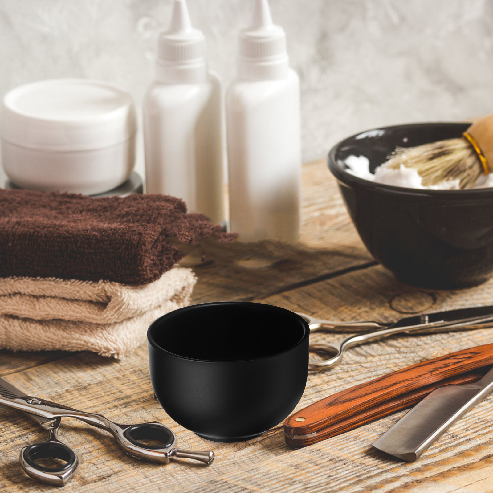 Shaving Bowl Soap - Tazón de afeitar de acero inoxidable