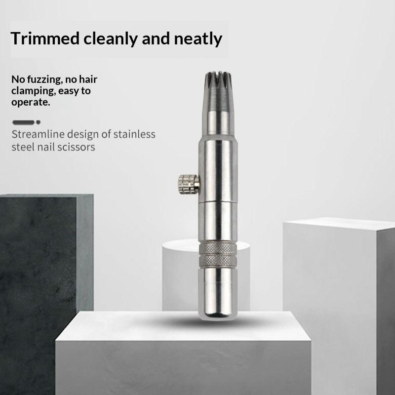 Men'S Grooming Hair Removal - Recortador Manual de Vello Nasal y