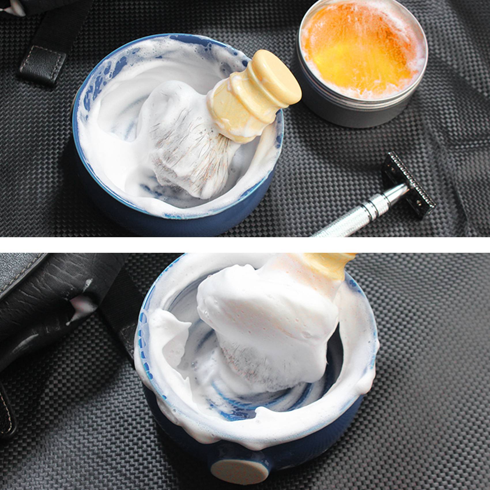 Shaving Bowl Soap - A38T- Taza de afeitar para hombre,