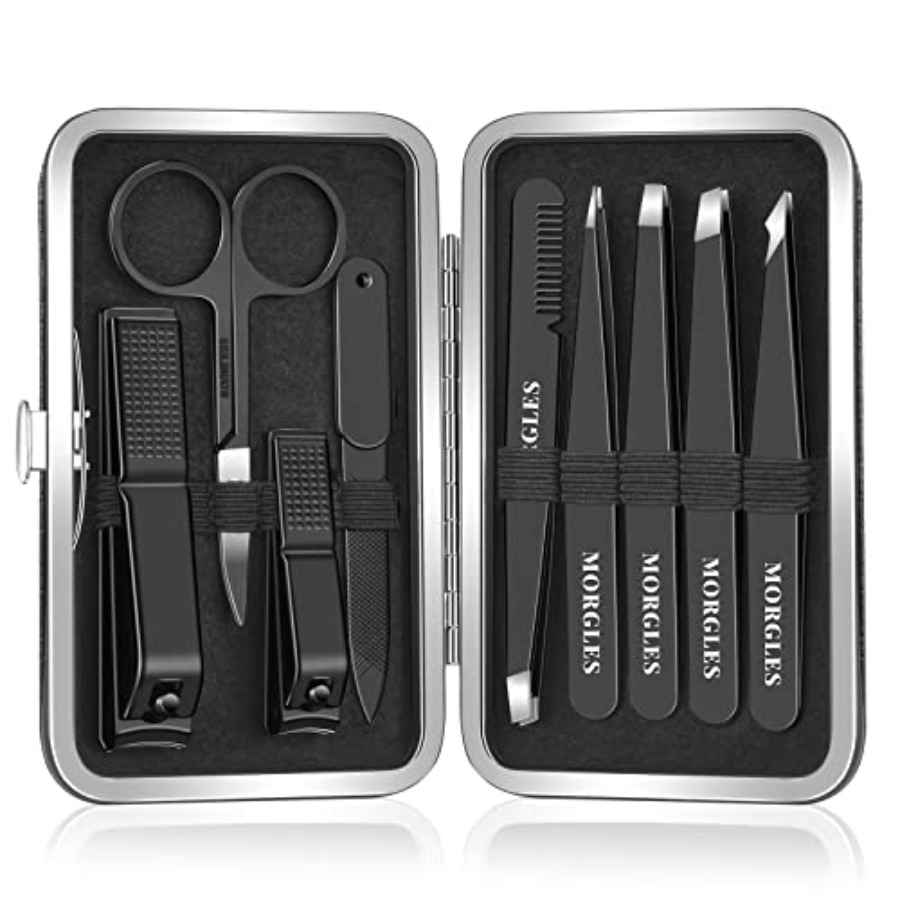 Mens Grooming Kit Case - zz-Juego de Pinzas para Hombre, Kit