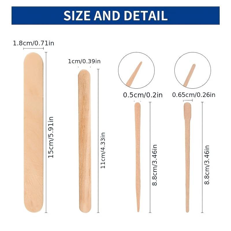 500/200/100 Uds. Palo de depil - Hair Wax Stick reseña y precio