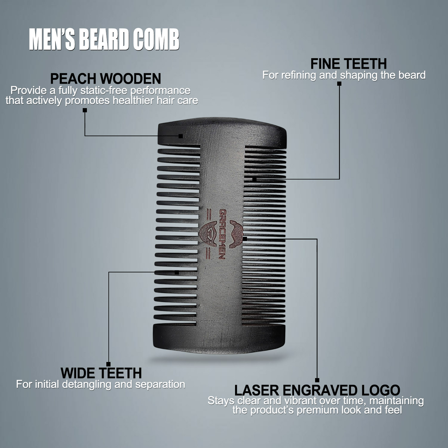 Kit de Barba Gracemen - Set de - Mens Grooming Kit Case reseña y precio