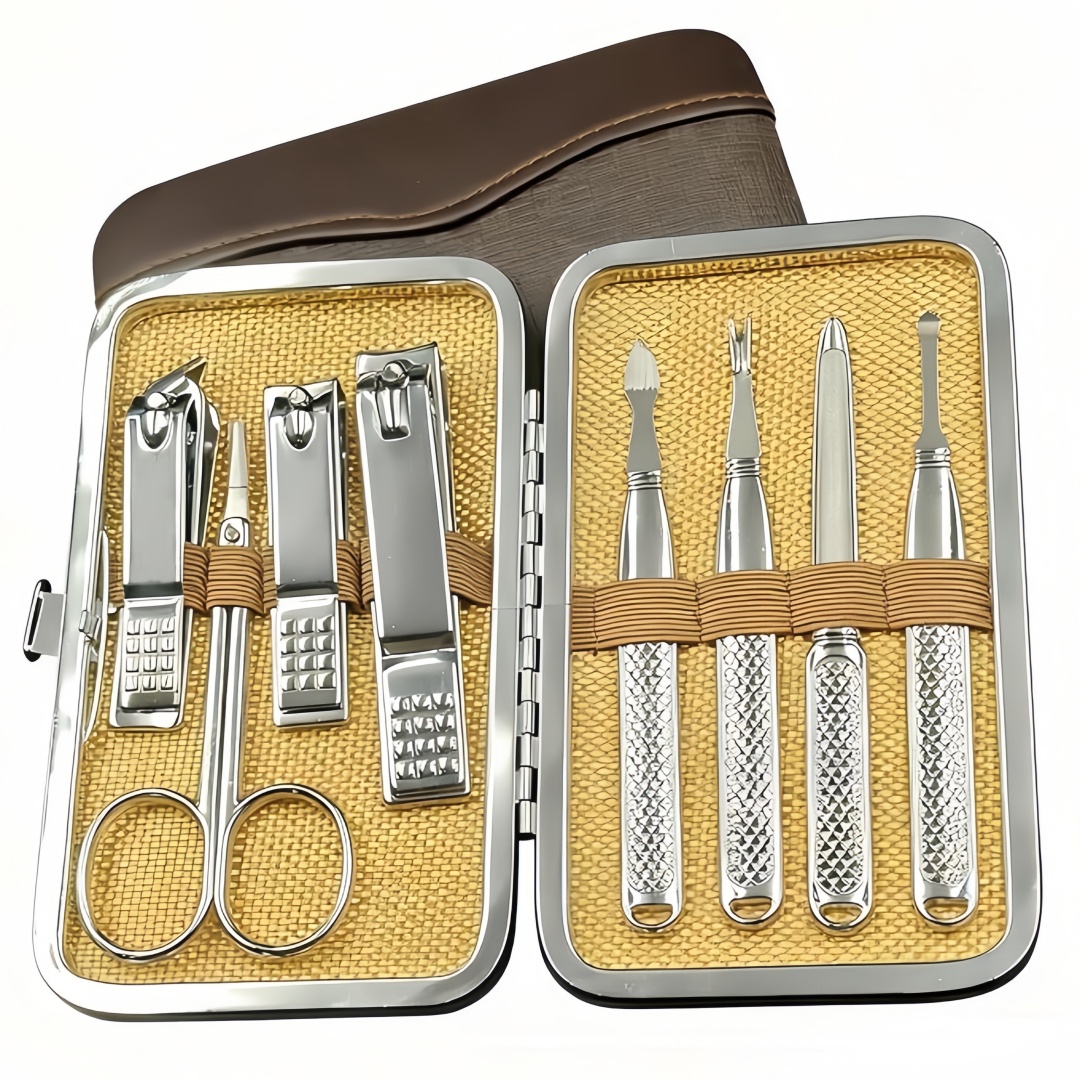 Set de manicura para hombres y - Mens Grooming Kit Case reseña y precio