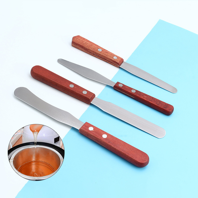 △   Espátulas de acero inoxida - Hair Wax Stick reseña y precio