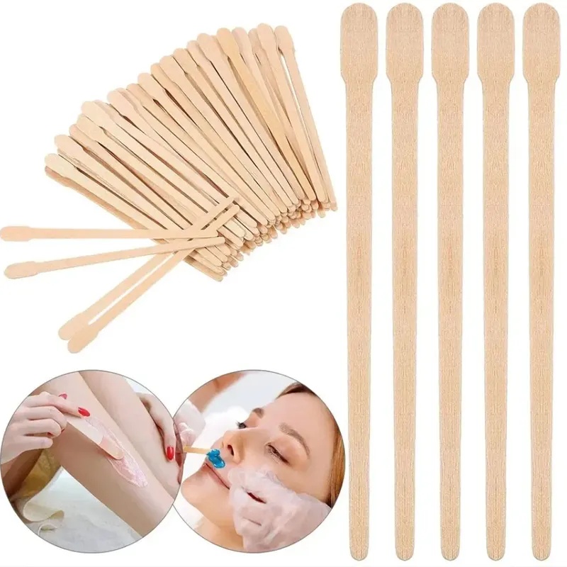 Espátula de madera desechable  - Hair Wax Stick reseña y precio