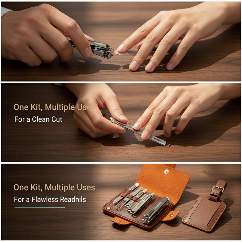 Kit de Manicura y Pedicura de  - Mens Grooming Kit Case reseña y precio