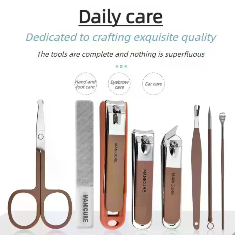 Kit de Cuidado de Uñas Anti-Sa - Mens Grooming Kit Case reseña y precio