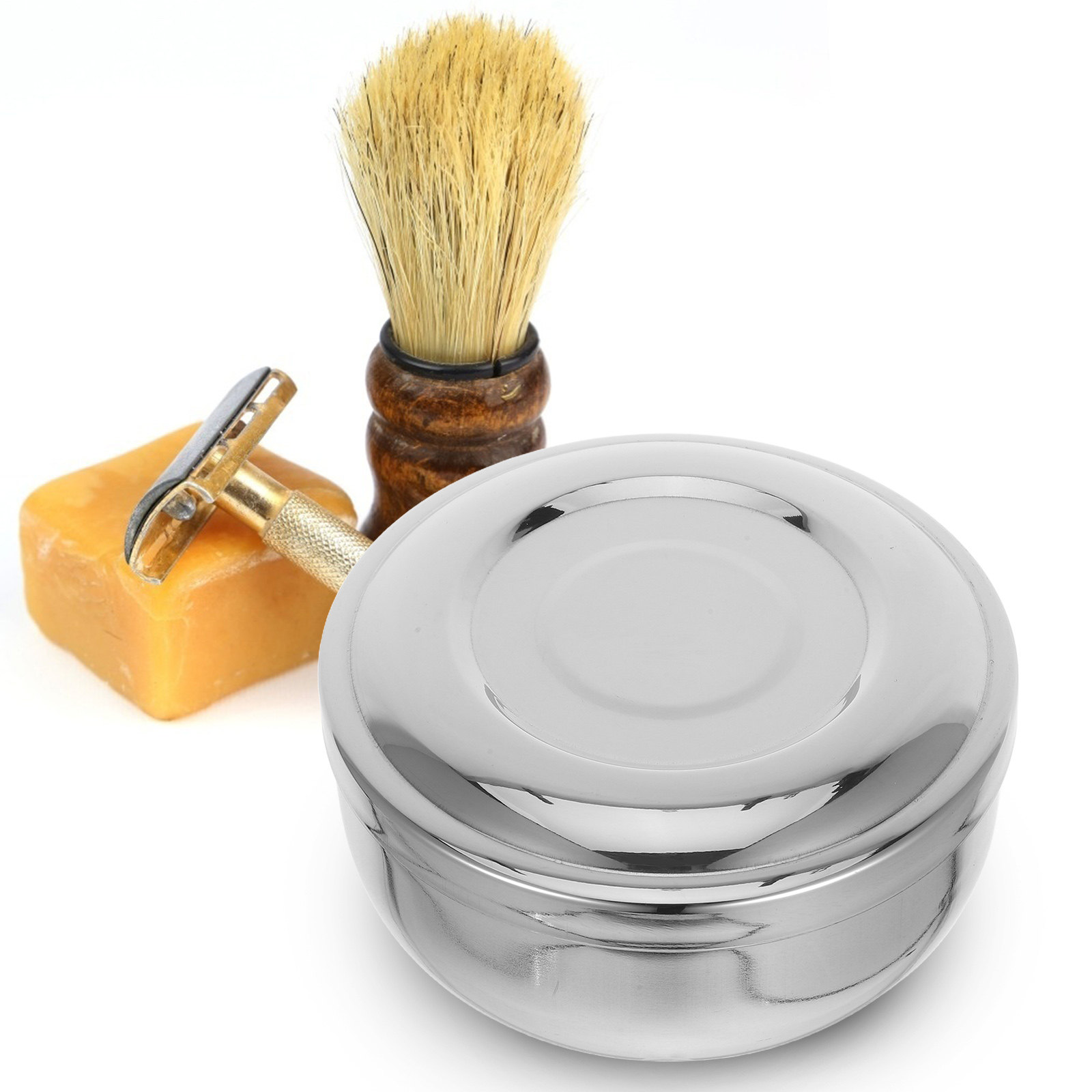 Tazón para afeitar con tapa, s - Shaving Bowl Soap reseña y precio